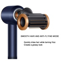 Smooth Flyaway Nozzle for Dyson Hair Dryer - Copper Nickel - Gray thumbnail