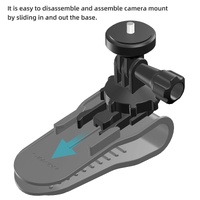 360 Degree Rotating Sun Visor Camera Mount for Vlogging thumbnail