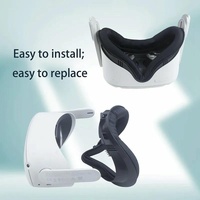Anti-sweat Eye Mask for Meta Quest 2 Vr Headset - Black thumbnail