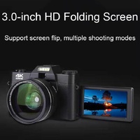 Retro Foldable 48mp 4k Hd Digital Camera - Simple Version thumbnail