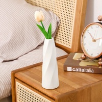 Minimalist Living Room Dried Flower Vase Decor - Rose Pink thumbnail