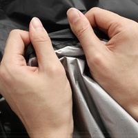 Waterproof Dustproof Sofa Recliner Cover - 134x66x89 / 69cm - Black thumbnail