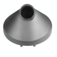 Gold Diffuser Attachment for Dyson Airwrap - Replacement Nozzle - Gray thumbnail