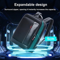 Waterproof Anti-theft Laptop Backpack - Large Capacity Black thumbnail