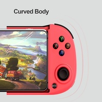 Wireless Bluetooth Game Handle for Android / Ios / Pc / Ps3 / Nintendo Switch - Black Red thumbnail