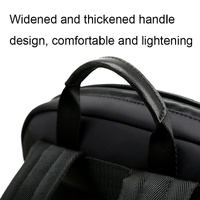 Black Anti-theft Laptop Backpack with Wear-resistant Design thumbnail
