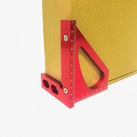 Aluminum Alloy 90 Degree Square Multi-function Ruler for Woodworking thumbnail