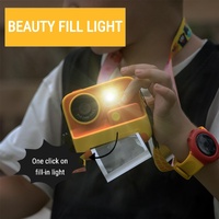 2-inch Dual Lens Instant Print Camera for Children - 4800w Pixel - Without Memory Card Pink thumbnail