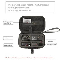 Dji Pocket 3 Carrying Case - Storage Bag Clutch - Grey thumbnail