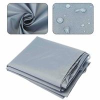 Waterproof Retractable Canopy for Outdoor Patio - 2.5m Size Dustproof Protective Cover - Black thumbnail