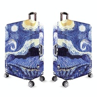 Wear-resistant Dust-proof Luggage Compartment Protective Cover - Size l - Starry Sky thumbnail