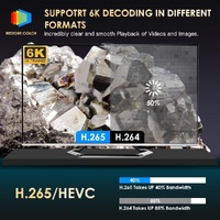 Portable Wifi Projector With Android 10 Os And Hd Display - White thumbnail