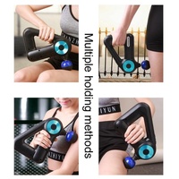 Electric Triangle Fascia Massager For Muscle Relaxation - Blue thumbnail
