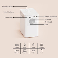 Portable Hd Wifi Projector With Android 10 Os - S30 Max - Black thumbnail