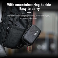 Portable Diamond Texture Carry Case with Carabiner and Strap thumbnail