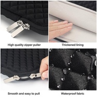 Textured Diamond Laptop Bag - Power - Black thumbnail