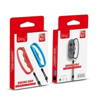 Boxing Joy-con Grip with Strap for Nintendo Switch - Black thumbnail