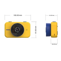 Mini 4k Dual Camera for Kids - 50mp Front & Rear - Yellow thumbnail