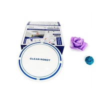 Intelligent 2-in-1 Rechargeable Floor Sweeping Robot Vacuum - White thumbnail