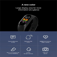 Waterproof Bluetooth Smart Watch With Hr / Bp Monitoring And Colour Screen - Red thumbnail