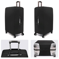 Stretch Luggage Dust-proof Cover - Durable & Protective - Size s - Black thumbnail