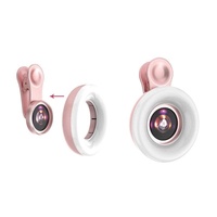 Selfie Light Macro Lens for Mobile Beauty Makeup - Black thumbnail