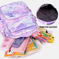 Backpack Set with Lunch Bag & Pencil Case for Kids - Purple thumbnail