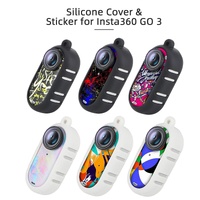 Insta360 Go 3 Silicone Case with Cooling Skin and Neck Strap - Black thumbnail