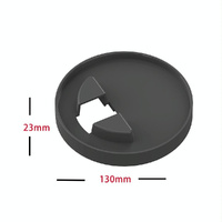 Desktop Bracket for Amazon Echo Show 10 - no Drilling Required - Black thumbnail