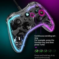 Universal Wired Gamepad for Nintendo Switch / Ps / Computer - Compatible with Multiple Devices - White thumbnail
