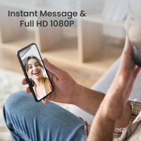 Smart Video Doorbell With Ultra Wide Angle And Two-Way Voice - White thumbnail