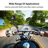Motorcycle Handlebar Fixed Mount u Bolt Base Holder for Gopro and Other Action Cameras thumbnail