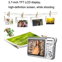 Compact Digital Camera For Daily Photos And Videos - Ideal For Students - Silver thumbnail