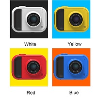 Kids' Digital Camera with Wide Angle Lens - Built-in Memory - Yellow thumbnail
