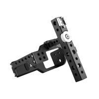 Video Camera Cage Stabilizer With Handle For Sony A6600 Black thumbnail