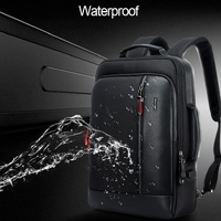 Large Capacity Business Laptop Backpack with Usb Port - Breathable & Stylish Black 30x15x44cm thumbnail
