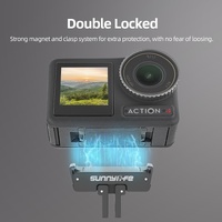 Magnetic Adapter Mount for Dji Action Cameras - Compatible with Action 2 3 and 4 thumbnail