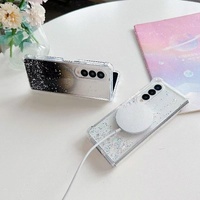 Sparkle Tpu Case for Samsung Galaxy z Fold 4 with Magsafe - Green thumbnail