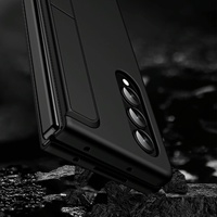 Detachable Pen & Phone Case for Samsung Galaxy z Fold 4 - 2 in 1 - Purple thumbnail