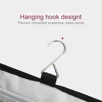 Black Nylon Hanging Storage Bag for Portable Dyson Hair Curler thumbnail