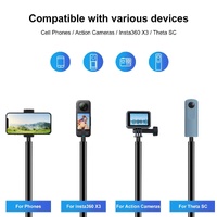 3m Metal Selfie Stick for Insta360 one Rs X2-x4 thumbnail