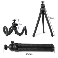 Versatile Octopus Tripod for Slr Cameras Gopro and Phones - Ball Head thumbnail