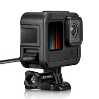 Gopro Hero12 Cage with Cold Shoe Base Slot thumbnail