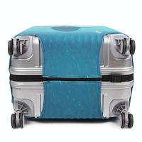 Protective Cover for Trolley Luggage - Durable and Dustproof - Large Size - Deep Sea Whale - L thumbnail