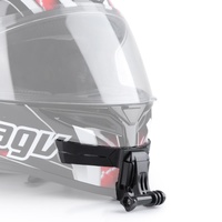 Helmet Mount with j Hook for Gopro Insta360 Dji Action Cameras thumbnail