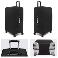Xl Thickened Stretch Luggage Cover - Dust-proof & Wear-resistant - Black thumbnail