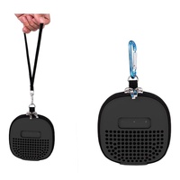 Shockproof Eva Bag for Bose Soundlink Micro Speaker - Portable with Rope & Metal Buckle Black thumbnail