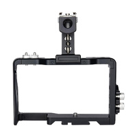 Sony A6000 / A6300 / A6500 / A6400 Camera Cage Stabilizer With Handle - Black thumbnail