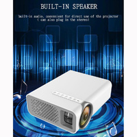 Mini Led Projector 1800 Lumens For Home Theater - Hdmi / Av / Sd / Usb / Vga Support - Black Mobile Phone Version thumbnail