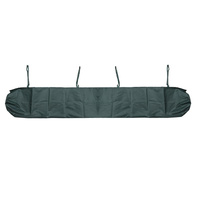 Waterproof Retractable Roller Blind Awning Cover - 4.5m Length Dustproof Protection - Black thumbnail